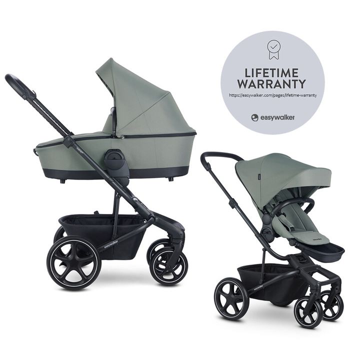 EASYWALKER - Kočík kombinovaný Harvey 2v1 Agave Green LITE RWS