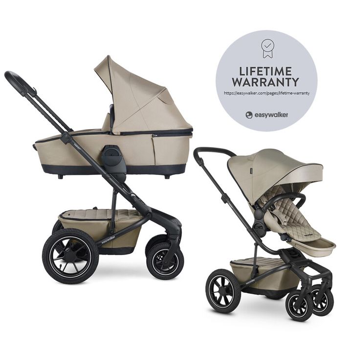 EASYWALKER - Kočík kombinovaný Harvey Premium 2v1 Pearl Taupe LITE AIR