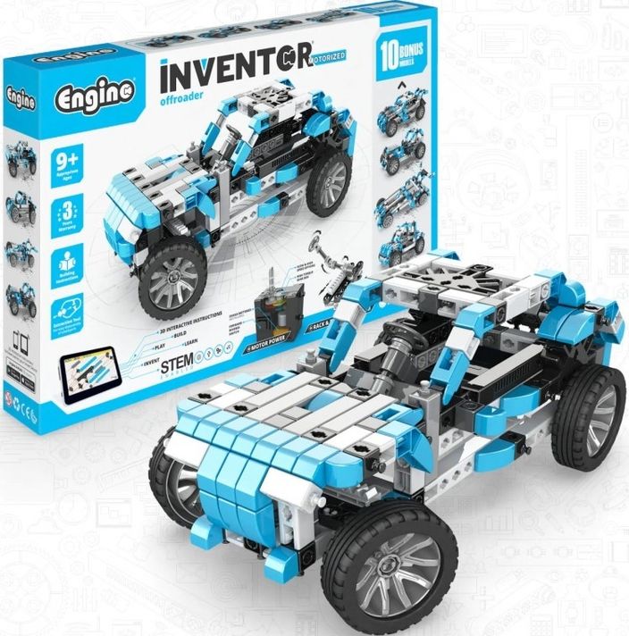 ENGINO - INVENTOR MOTORIZED offroader s 10 bonusovými modelmi