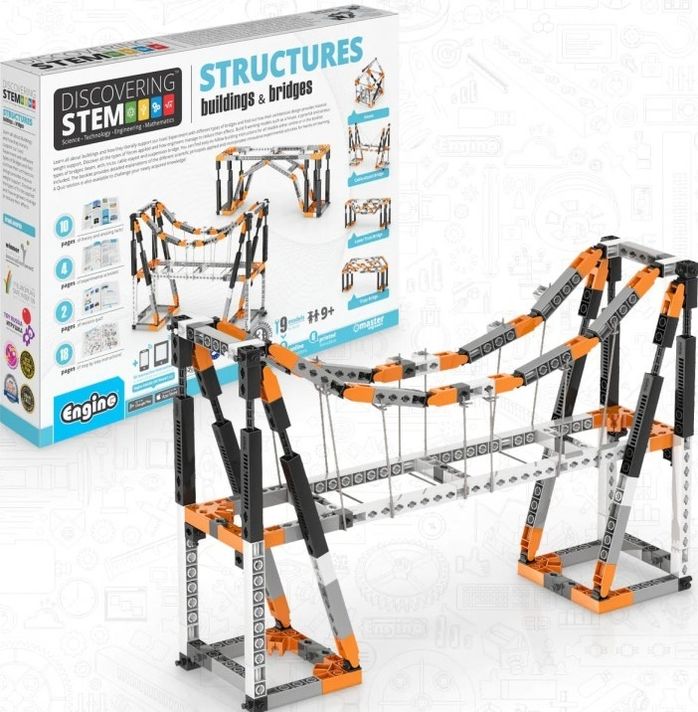 ENGINO - STEM STRUCTURES: Budovy a mosty