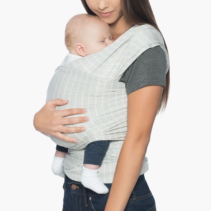 ERGOBABY - AURA WRAP/ŠATKA - GREY STRIPES