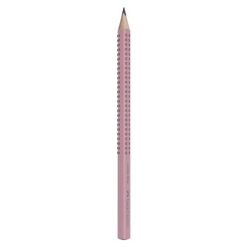 FABER CASTELL - Grafitová ceruzka Grip Jumbo 2B, staroružová