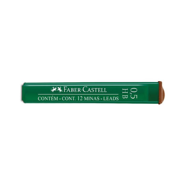 FABER CASTELL - Grafitové tuhy HB / 0,5 mm, 12 ks