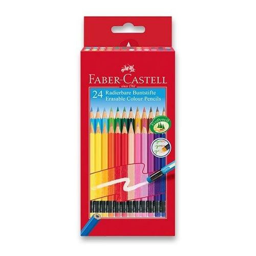 FABER CASTELL - Pastelky šesťhranné 24 ks