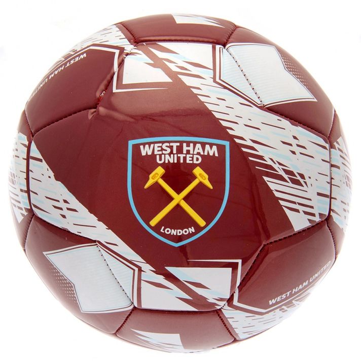 FOREVER COLLECTIBLES - Futbalová lopta WEST HAM UNITED F.C. Football NB (veľkosť 5)