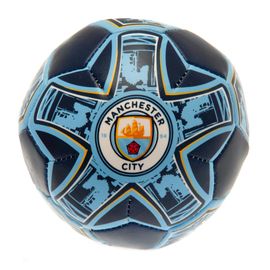 FOREVER COLLECTIBLES - Futbalová soft miniloptička 10cm MANCHESTER CITY