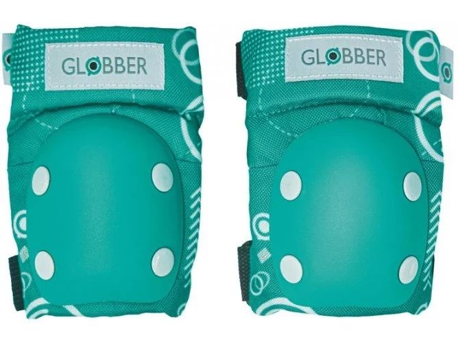 GLOBBER - Chrániče lakťov a kolien - Emerald Green