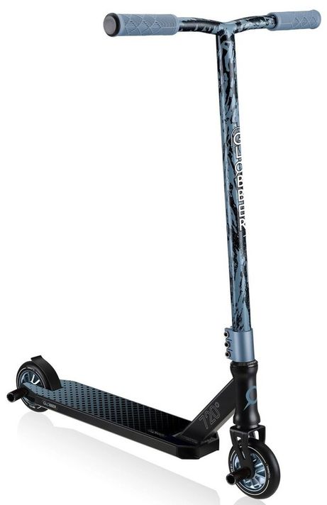 GLOBBER - Kolobežka STUNT SCOOTER GS 720 Black - grey blue