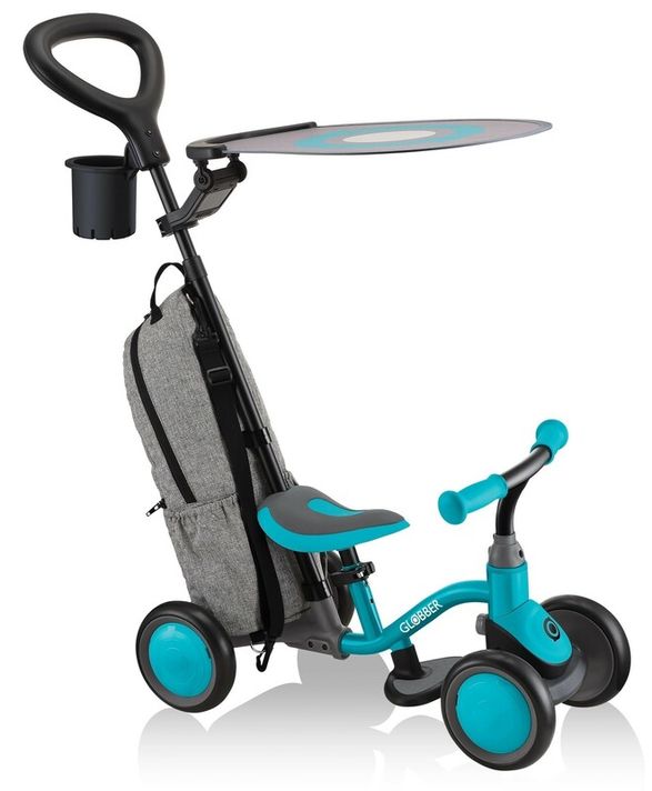 GLOBBER - odrážadlo 3v1 Deluxe - Learning Bike 3in1 Deluxe -Teal