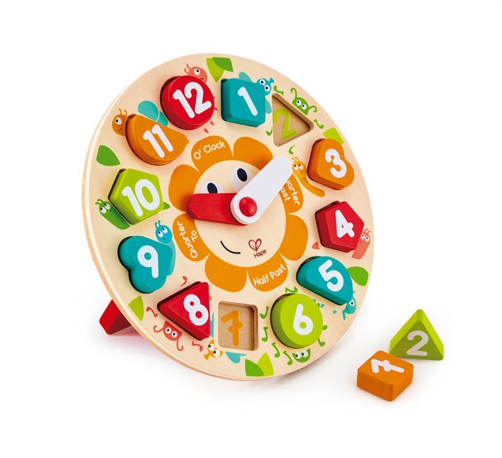 HAPE - Detské puzzle hodiny