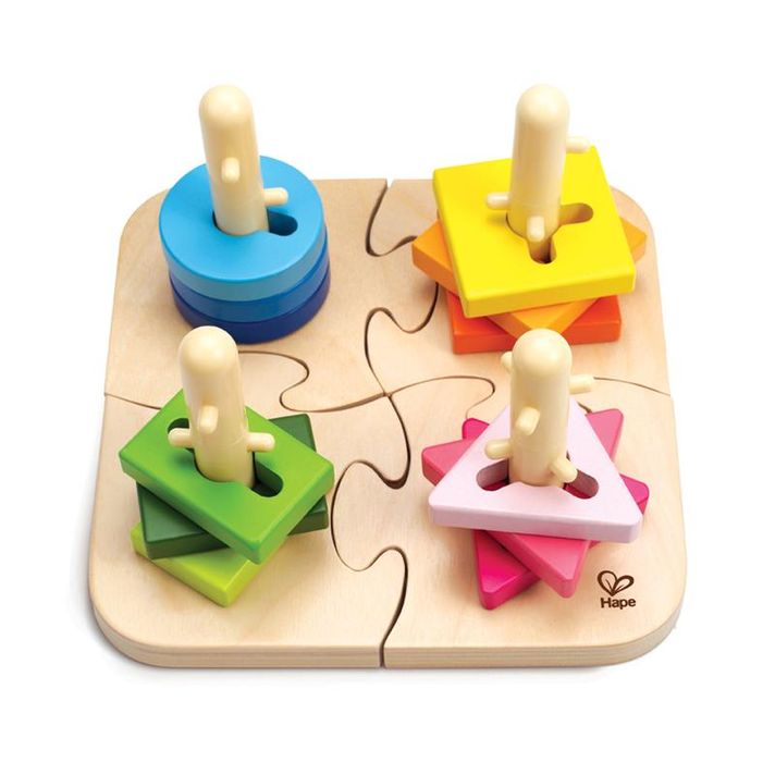 HAPE - Kreatívne drevené puzzle