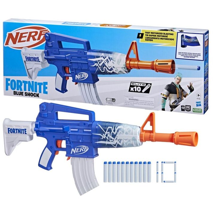 HASBRO - Nerf fortnite blue shock