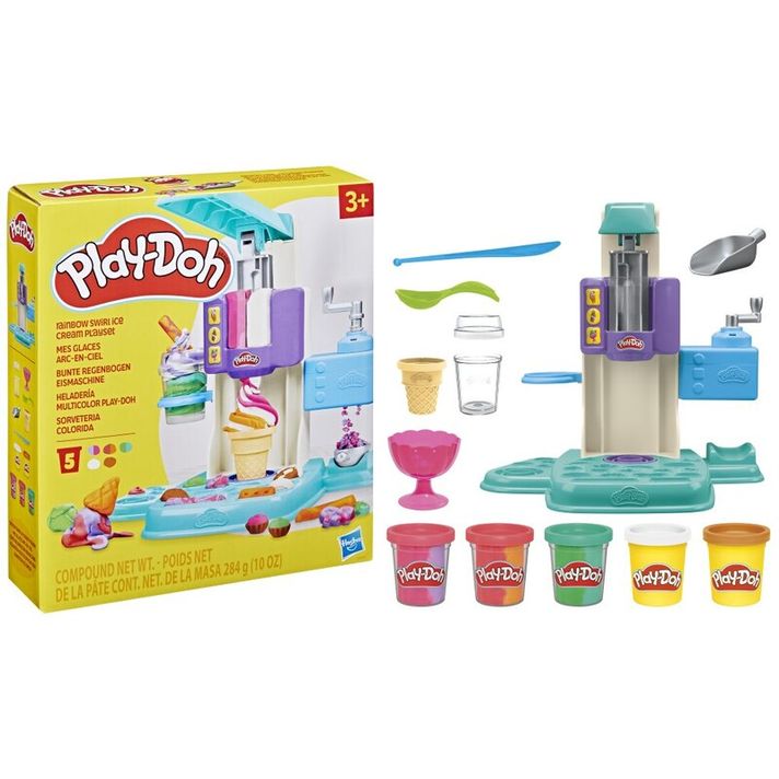 HASBRO - Play-Doh Zakrivená Zmrzlinárňa