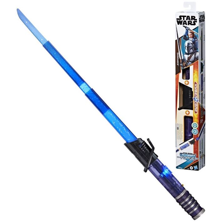 HASBRO - Star Wars Ls Forge Darksaber Meč So Svetlom A Zvukom