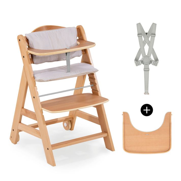 HAUCK - Beta+ B drevená stolička, NATURAL
