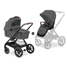 HAUCK - Sada 2v1 Kočík Walk N Care Air Dark Grey