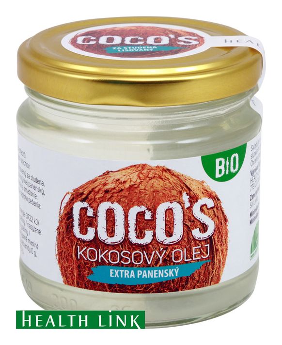 HEALTH LINK - BIO Kokosový olej 200 ml