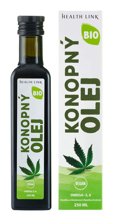 HEALTH LINK - BIO Konopný olej 250ml