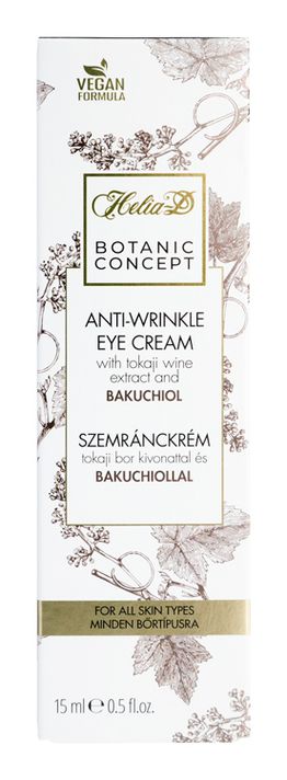 HELIA-D - Botanic Concept Krém na očné vrásky s tokajským vínnym extraktom 15 ml