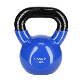 HMS - Kettlebell pokrytý vinylom KN 10 kg, modrý