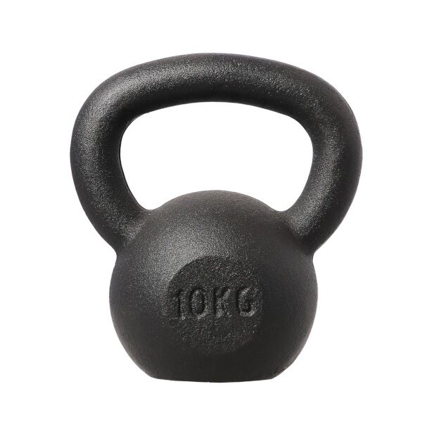 HMS - Liatinový kettlebell KZG10 10 kg, čierny