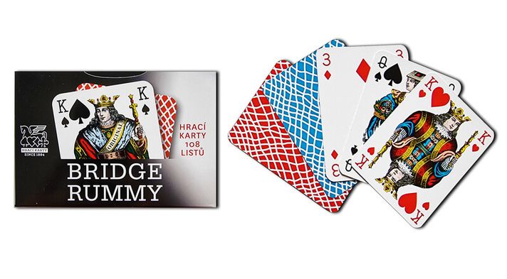 HRACÍ KARTY - Bridge Rummy