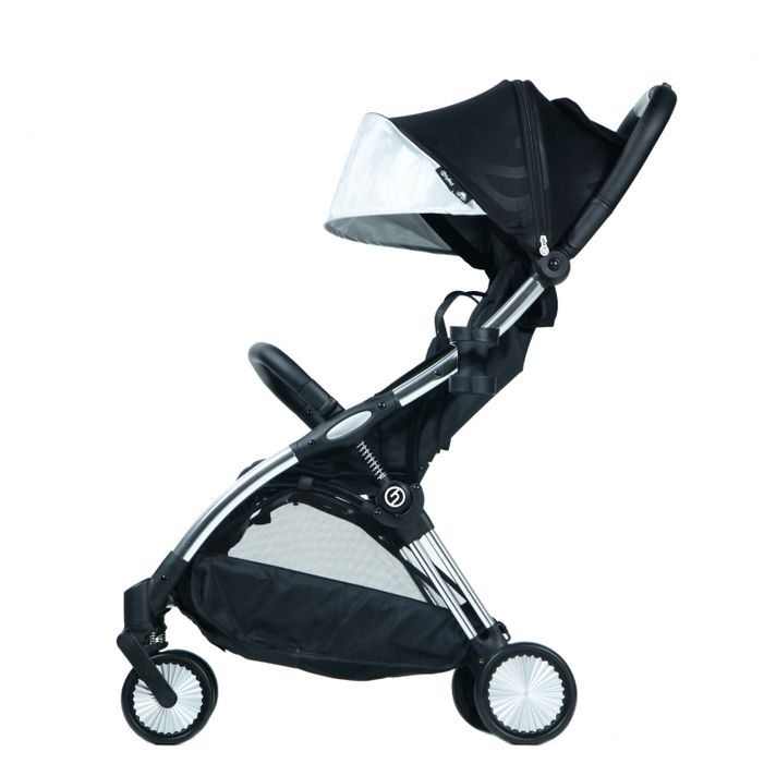 HYBRID BY BABYSTYLE - Ezyfold rám 2022, Chrome Silver