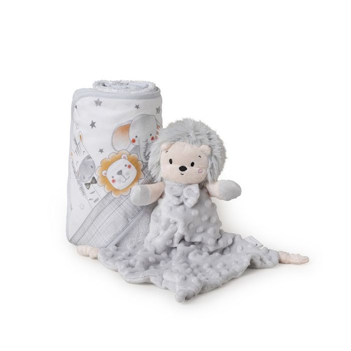 INTERBABY - SET - OSUŠKA froté 100x100 SAFARI + PRÍTULKA - sivá