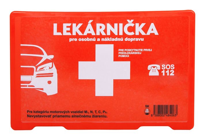 INTERPHARM - Autolekárnička s kartou PP