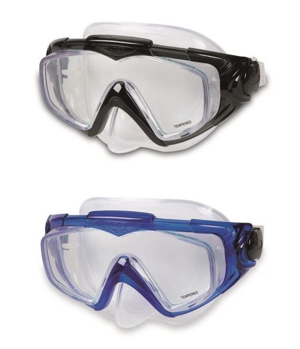 INTEX - 55981 Potápačské okuliare Aqua Sport 14+ - čierna