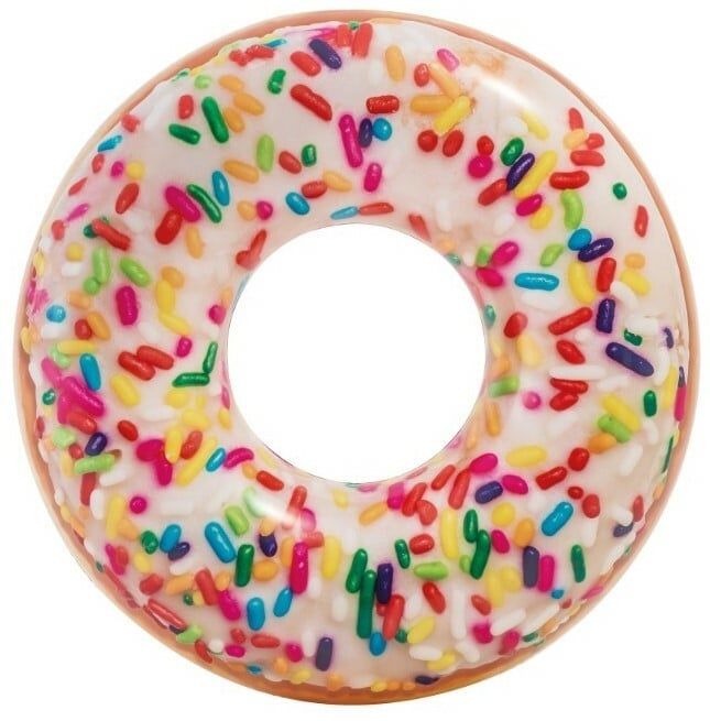 INTEX - nafukovacie koleso Donutka Rainbow 56263