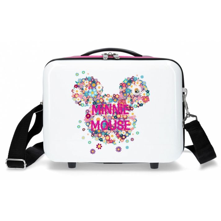 JOUMMA BAGS - MINNIE MOUSE Fuksia, ABS Cestovný kozmetický kufrík, 21x29x15cm, 9L, 3053921