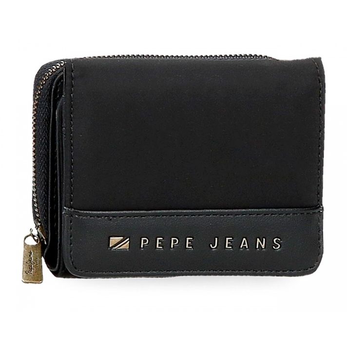 JOUMMA BAGS - Pepe Jeans Morgan Black - Dámska peňaženka, 7928231