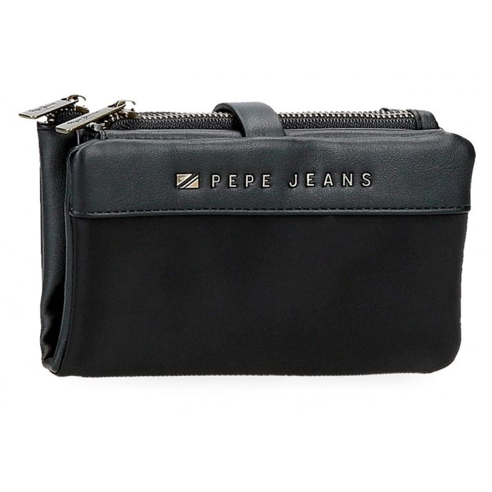 JOUMMA BAGS - Pepe Jeans Morgan Black - Dámska peňaženka, 7928331