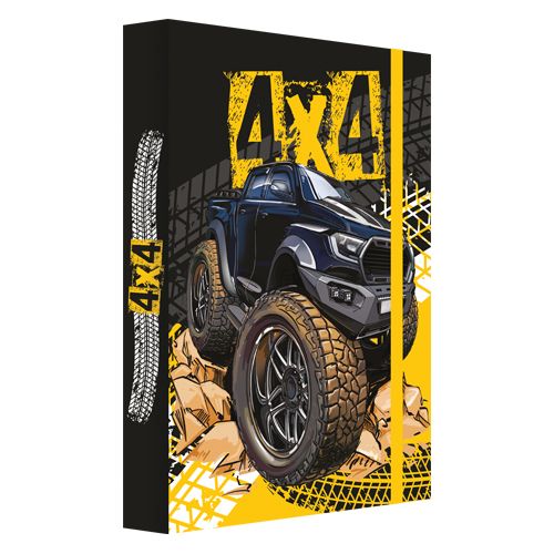 JUNIOR - Box na zošity A4 Jumbo 4x4