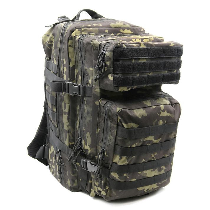 JUNIOR - Športový / Army / Outdoor batoh 36 L, farba čierna