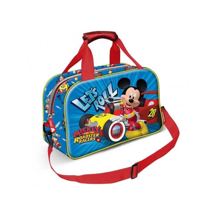 KARACTERMANIA - Športová / cestovná taška MICKEY MOUSE Racers 38cm