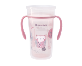 KIKKABOO - Hrnček trénovací 360° 300ml 12m+ Owl