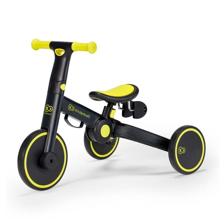 KINDERKRAFT - Trojkolka 4TRIKE black volt