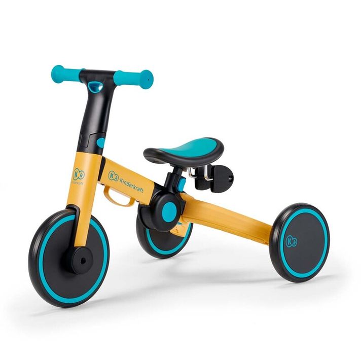 KINDERKRAFT - Trojkolka 4TRIKE primrose yellow