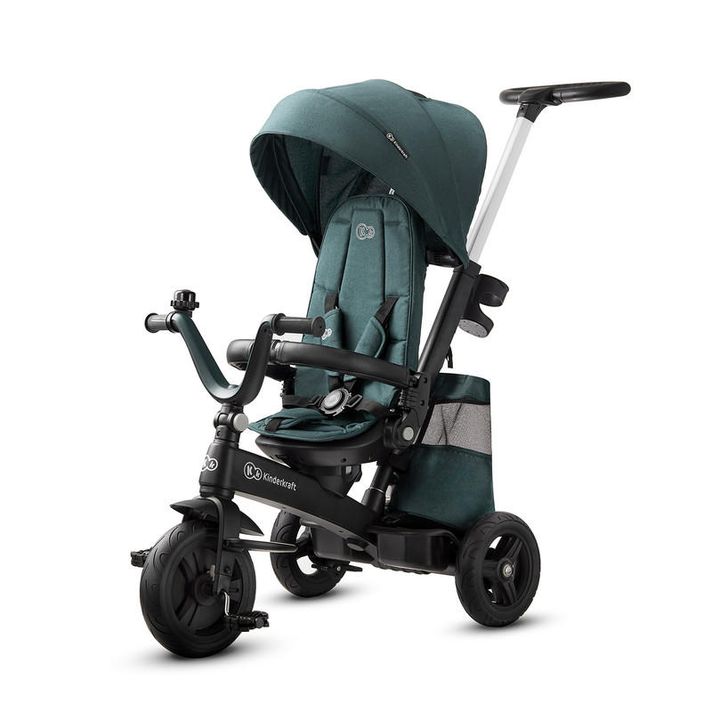 KINDERKRAFT - Trojkolka Easytwist Midnight Green Kinderkraft 2020