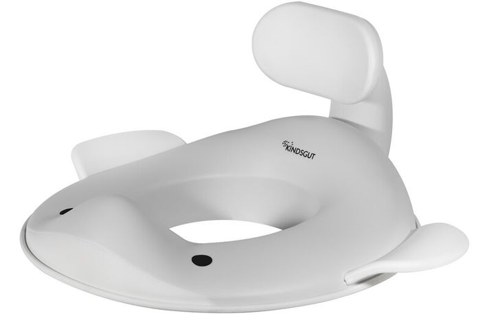 KINDSGUT - WC sedadlo Whale Light Grey