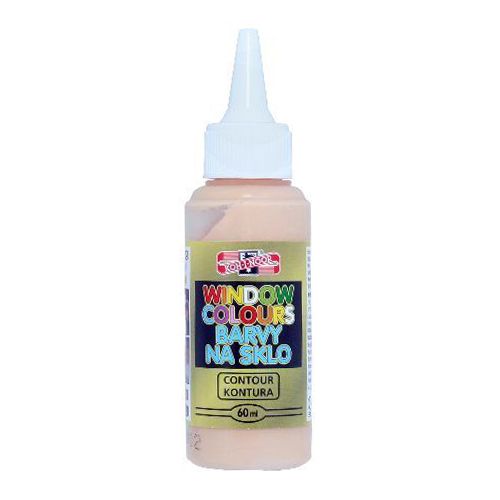 KOH-I-NOOR - Farba na sklo 60 ml, zlatá