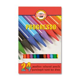 KOH-I-NOOR - Pastelky Progresso, sada 24 ks