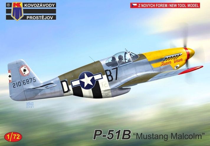 KOVOZÁVODY - P-51B Mustang Malcolm