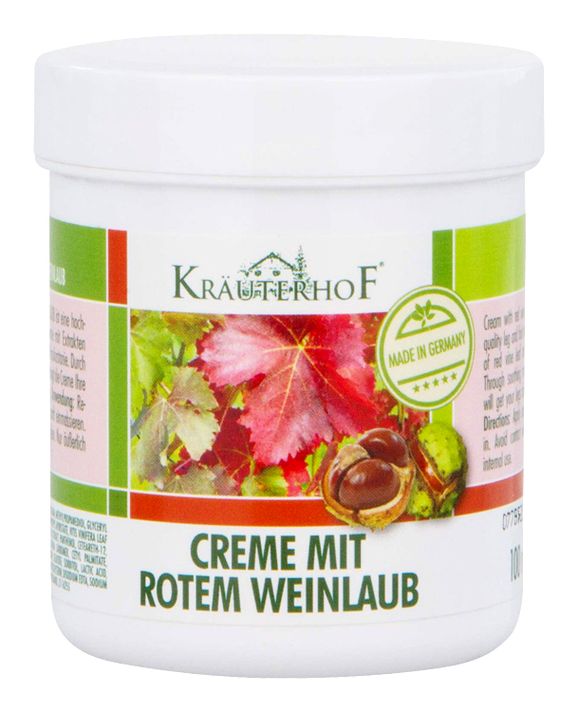 KRÄUTERHOF - Krém z červenej vínnej révy 100ml