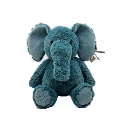 LABEL-LABEL - Plyšová hračka slon Elly M - Blue
