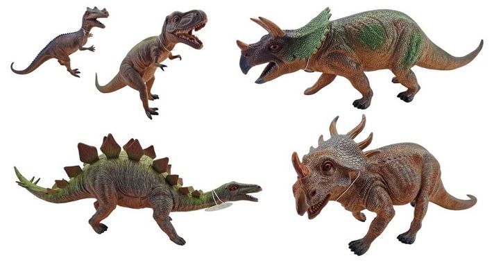 LAMPS - Dinosaurus figúrka veľká 42-56cm, Mix Produktov