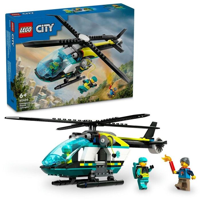 LEGO -  City 60405 Záchranárska helikoptéra