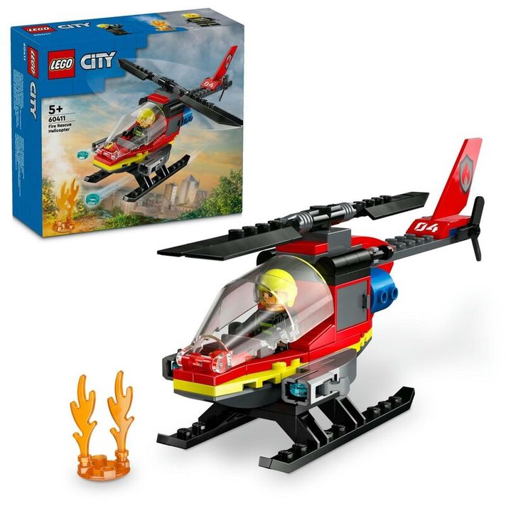 LEGO -  City 60411 Hasičský záchranný vrtuľník